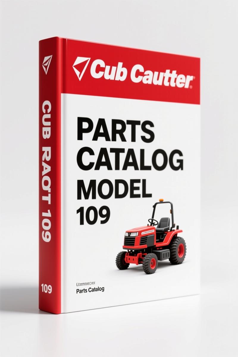 Cub Cadet 109 Parts Catalog – OEM Exploded Views & Part Numbers (85 Pages)