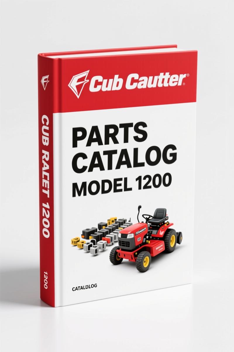 Cub Cadet 1200 Parts Catalog – OEM Exploded Views & Part Numbers