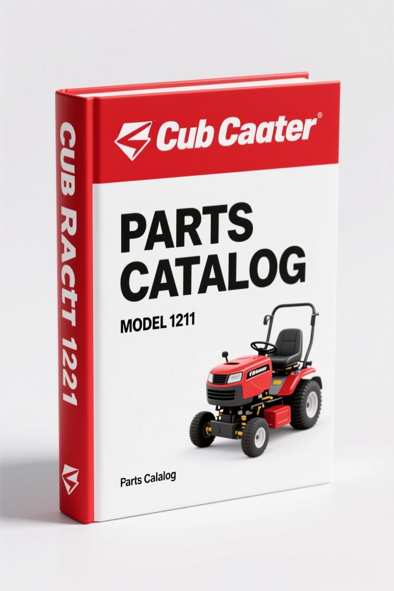 Cub Cadet 1211 Parts Catalog – 90 Pages of OEM Exploded Views & Part Numbers