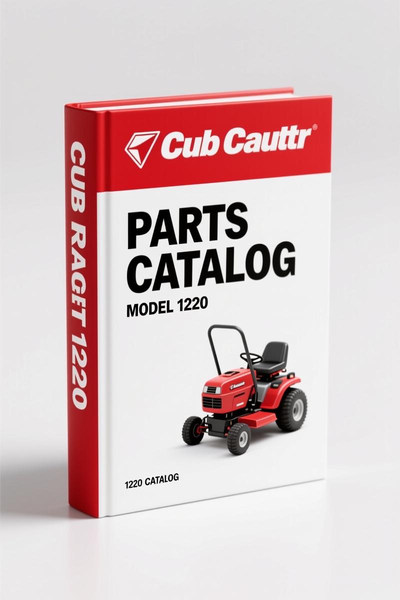 Cub Cadet 1220 Parts Catalog – 61 Pages of OEM Part Numbers