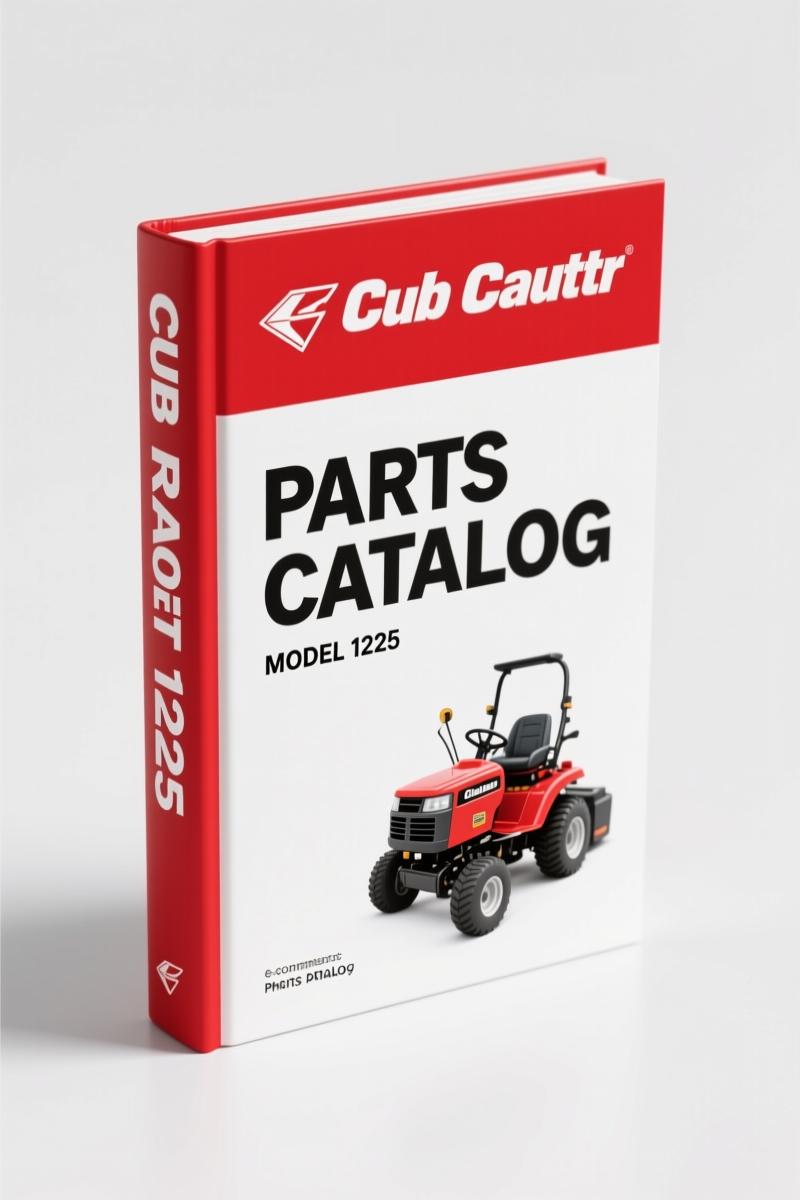 Cub Cadet 1225 Parts Catalog – OEM Exploded Views & Part Numbers