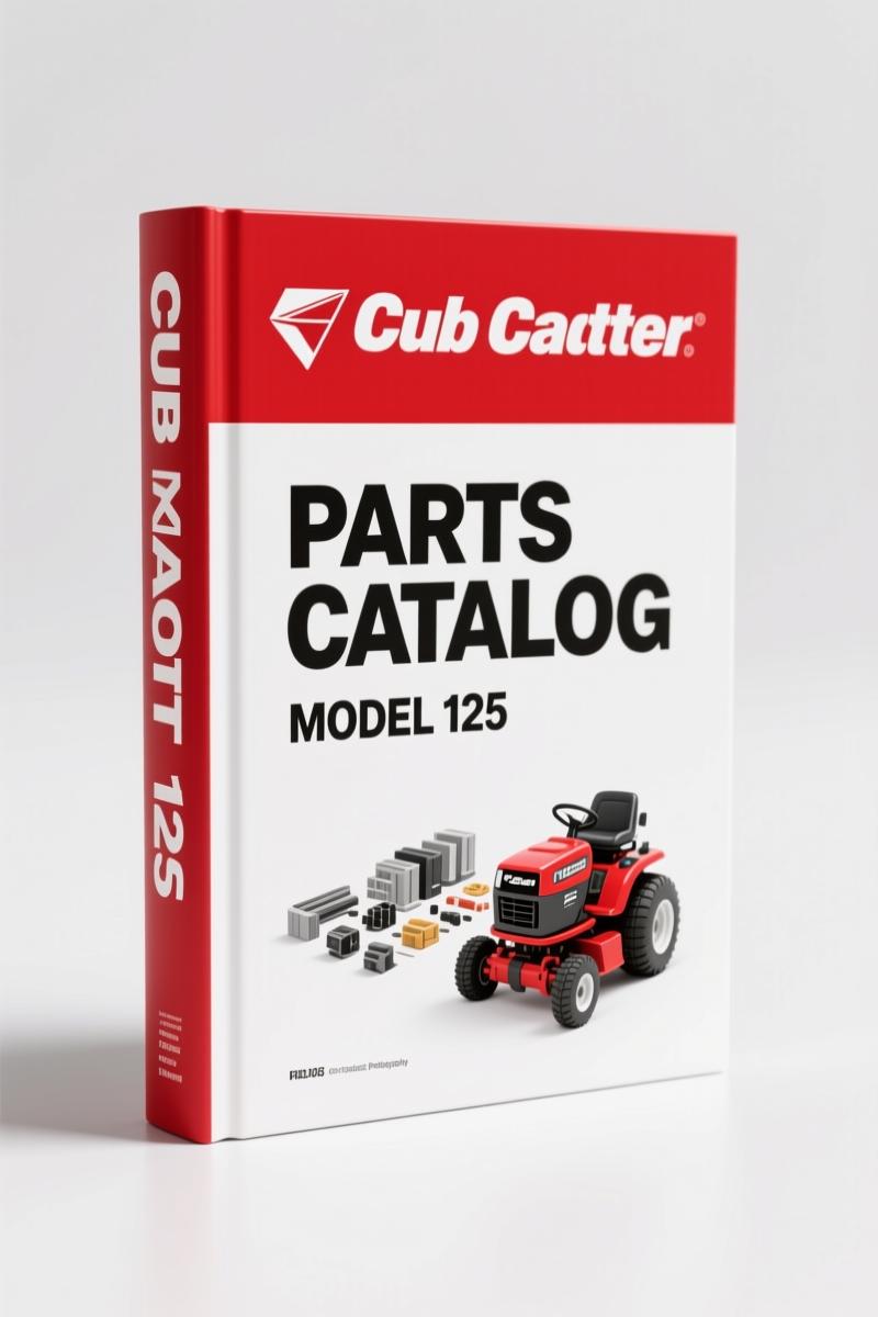 Cub Cadet 125 Parts Catalog – 65-Page OEM Parts Identification Manual