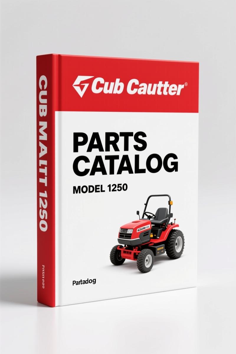 Cub Cadet 1250 Parts Catalog – OEM Part Numbers for Repairs
