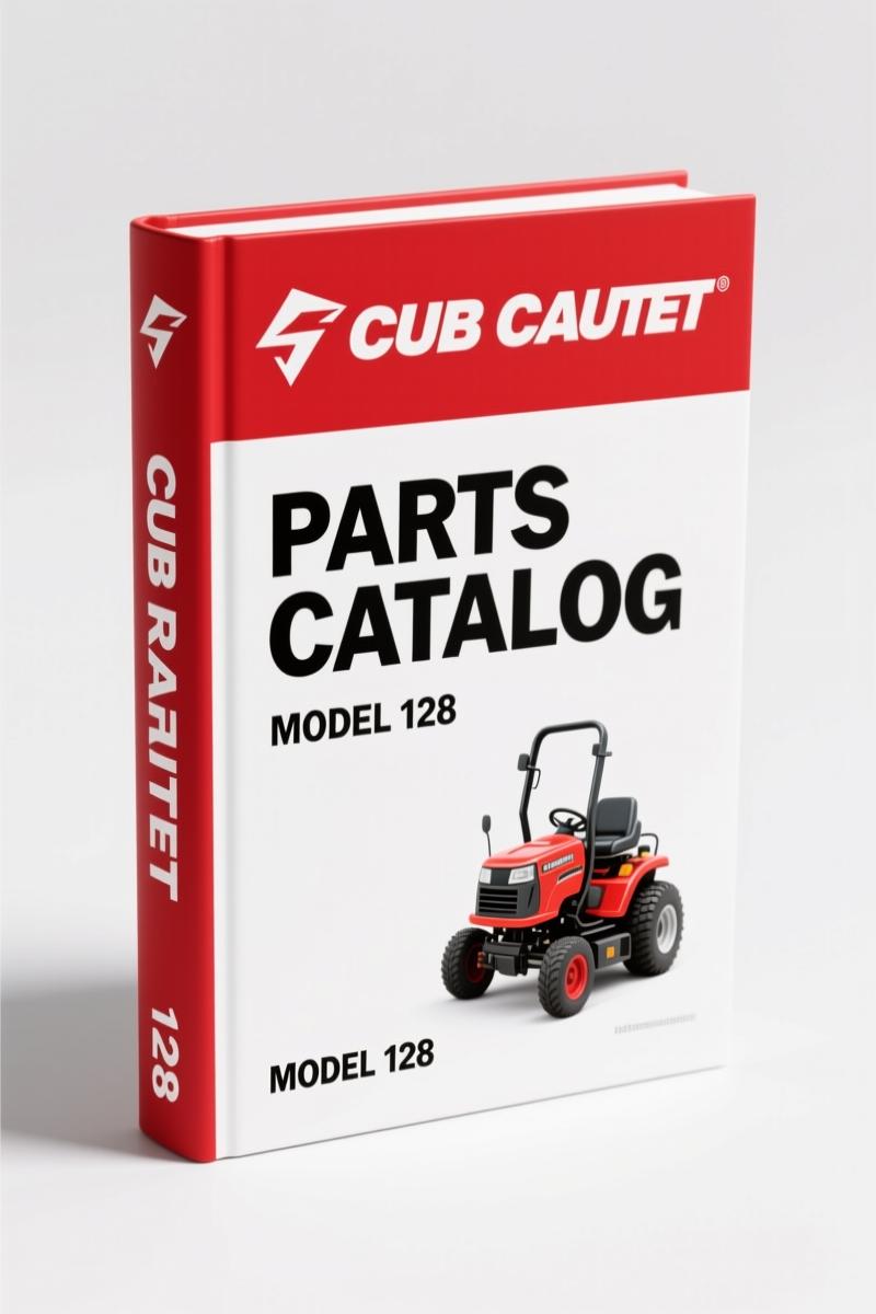 Cub Cadet 128 Parts Catalog – 82 Pages of OEM Part Identification