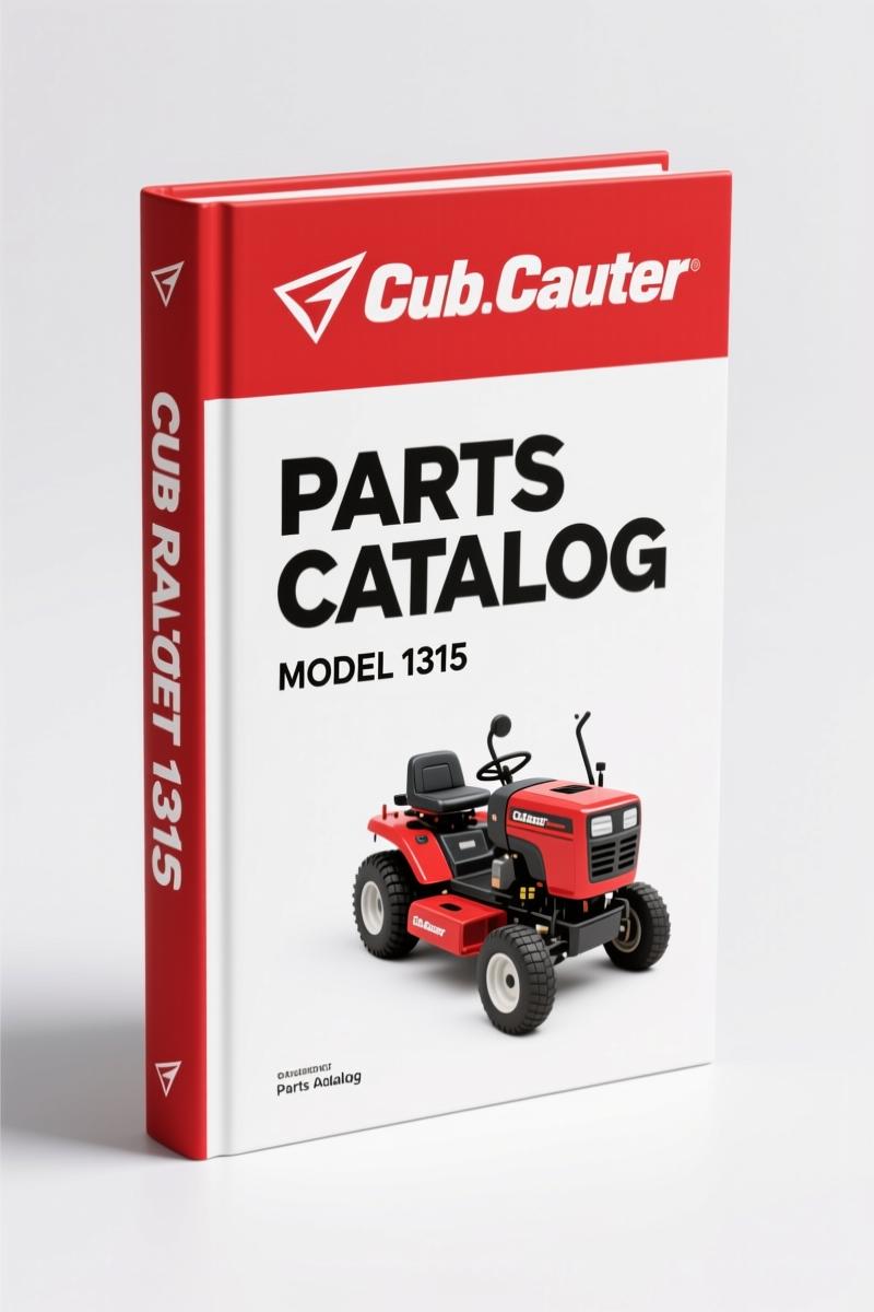 Cub Cadet 1315 Parts Catalog – OEM Exploded Views & Part Numbers