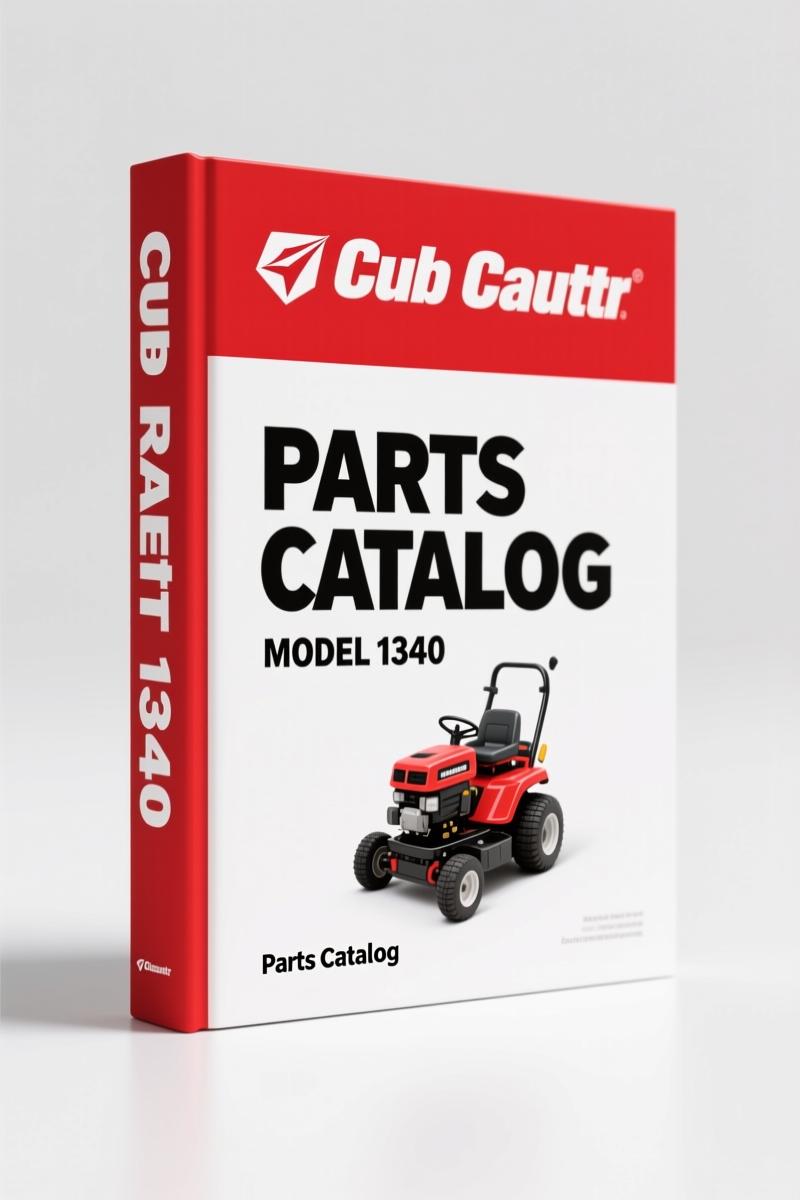 Cub Cadet 1340 Parts Catalog – 78 Pages of OEM Part Numbers & Exploded Views