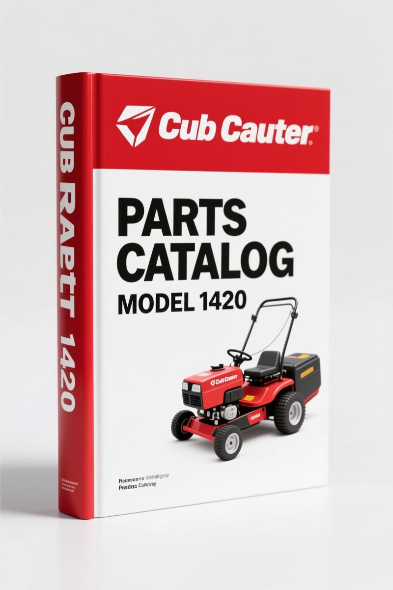 Cub Cadet 1420 Parts Catalog – 74 Pages of OEM Part Numbers & Exploded Views