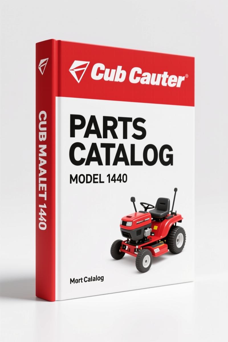 Cub Cadet 1440 Parts Catalog – 80 Pages of OEM Specs