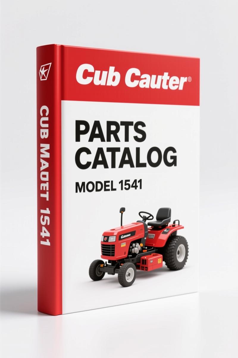 Cub Cadet 1541 Parts Catalog – 98 Pages of OEM Part Numbers