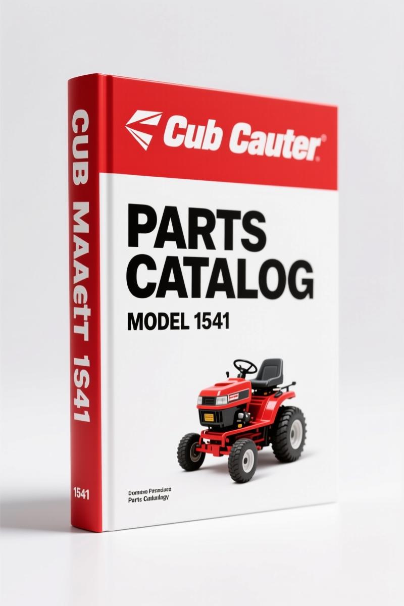 Cub Cadet 1541 Parts Catalog – 115 Pages of OEM Part Numbers
