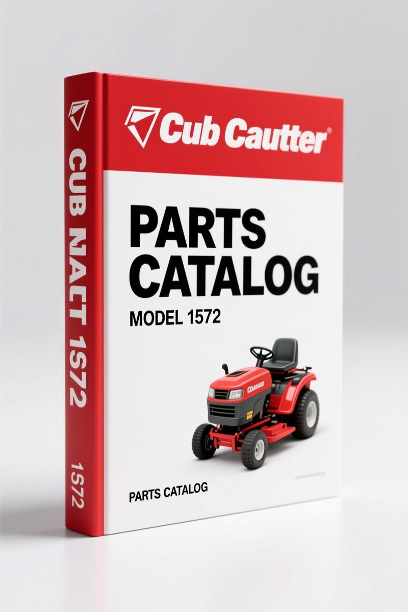 Cub Cadet 1572 Parts Catalog – 117 Pages of OEM Part Numbers & Exploded Views
