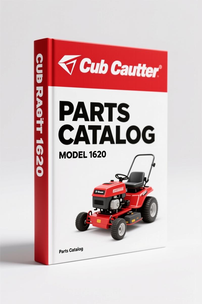 Cub Cadet 1620 Parts Catalog – 76 Pages OEM Parts Breakdown
