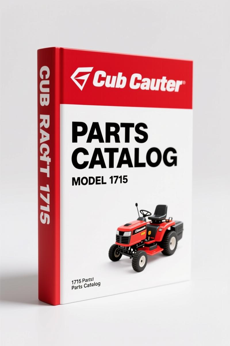 Cub Cadet 1715 Parts Catalog – 69 Pages of OEM Part Numbers & Exploded Views