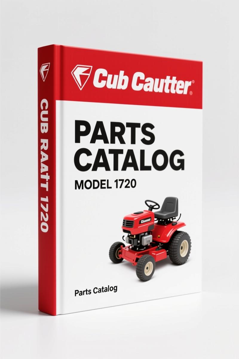 Cub Cadet 1720 Parts Catalog – 76 Pages of OEM Part Numbers
