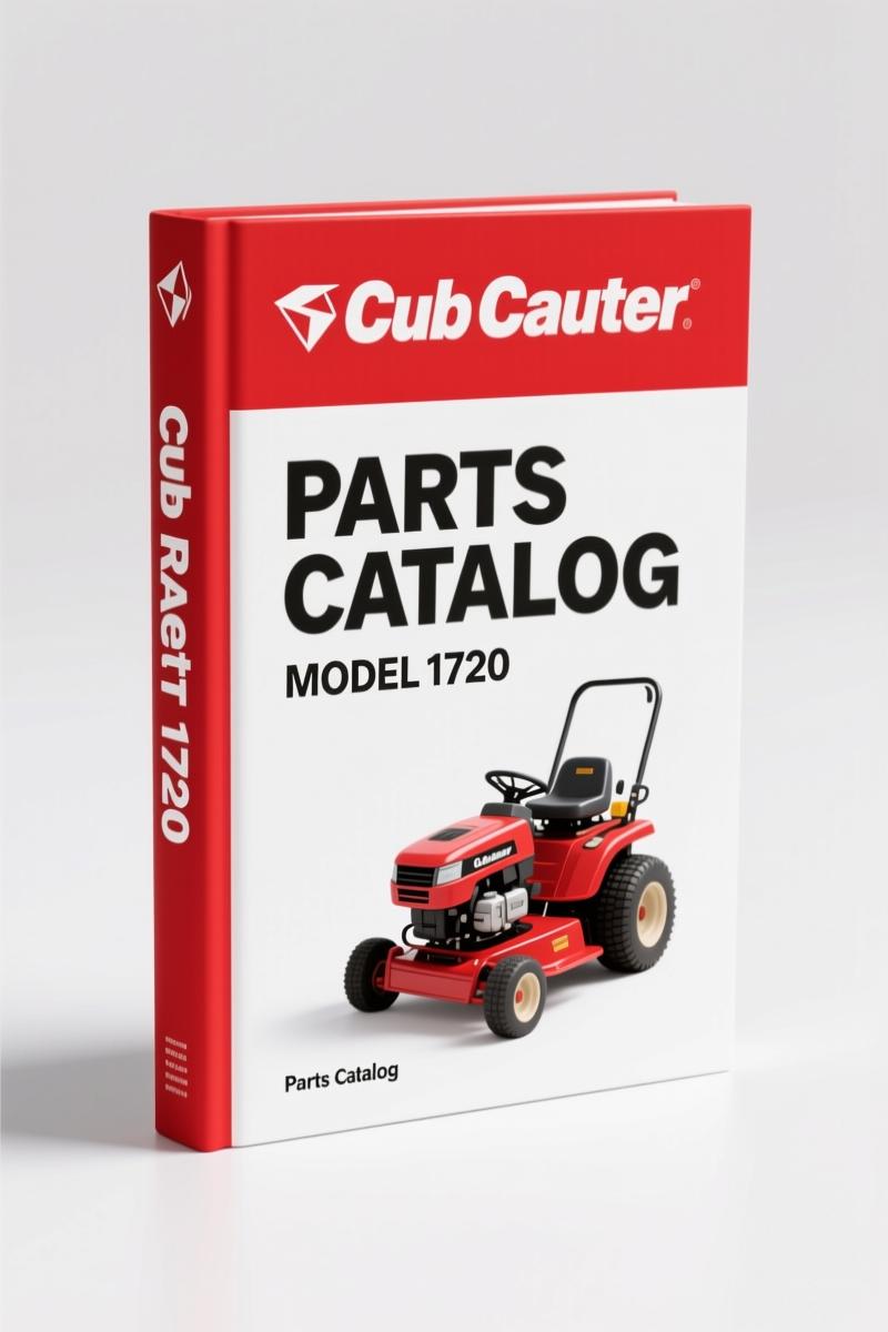 Cub Cadet 1720 Parts Catalog – 74 Pages of OEM Part Numbers