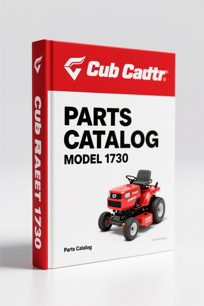 Cub Cadet 1730 Parts Catalog – 73-Page OEM Parts Documentation