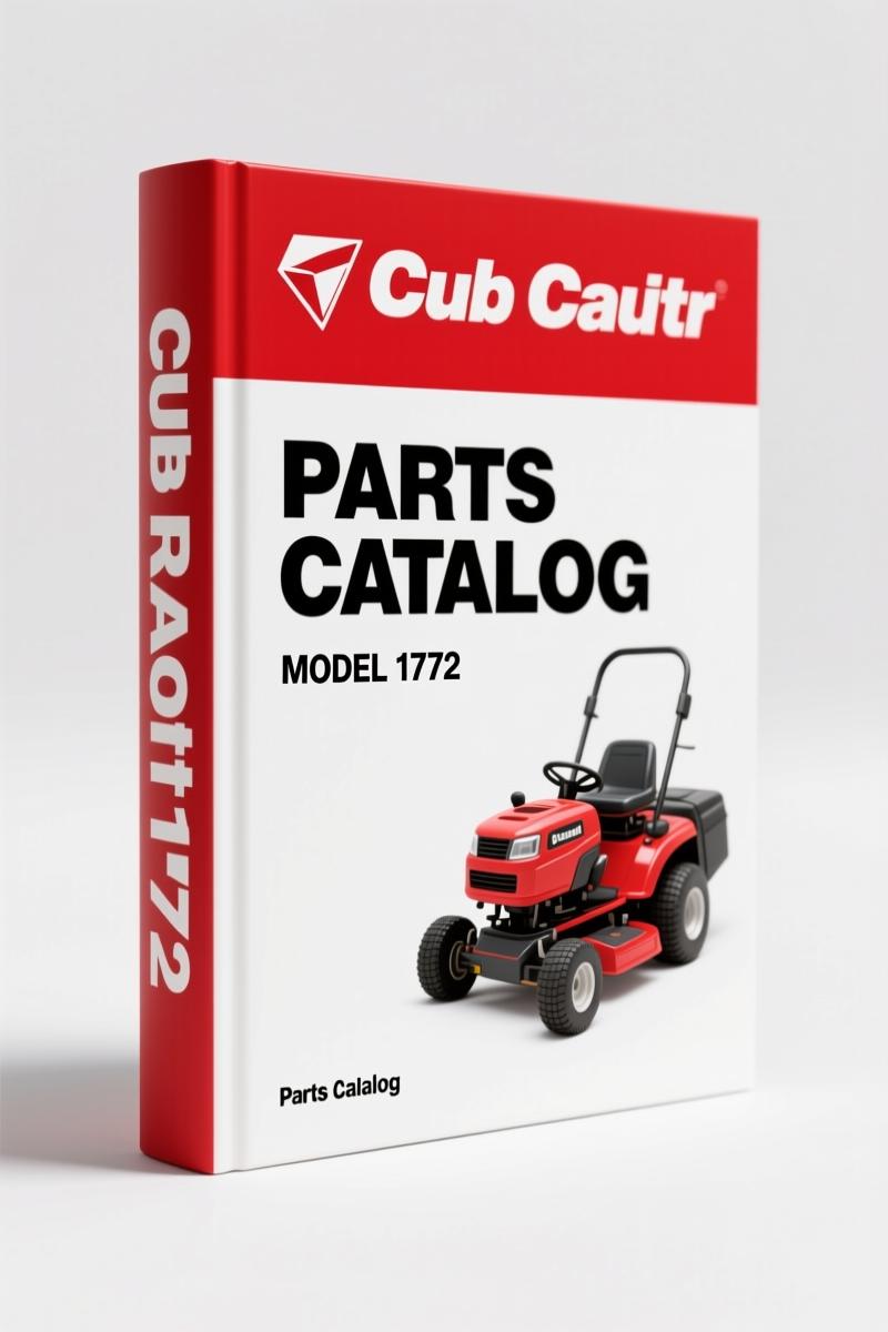 Cub Cadet 1772 Parts Catalog – OEM Exploded Views & Part Numbers