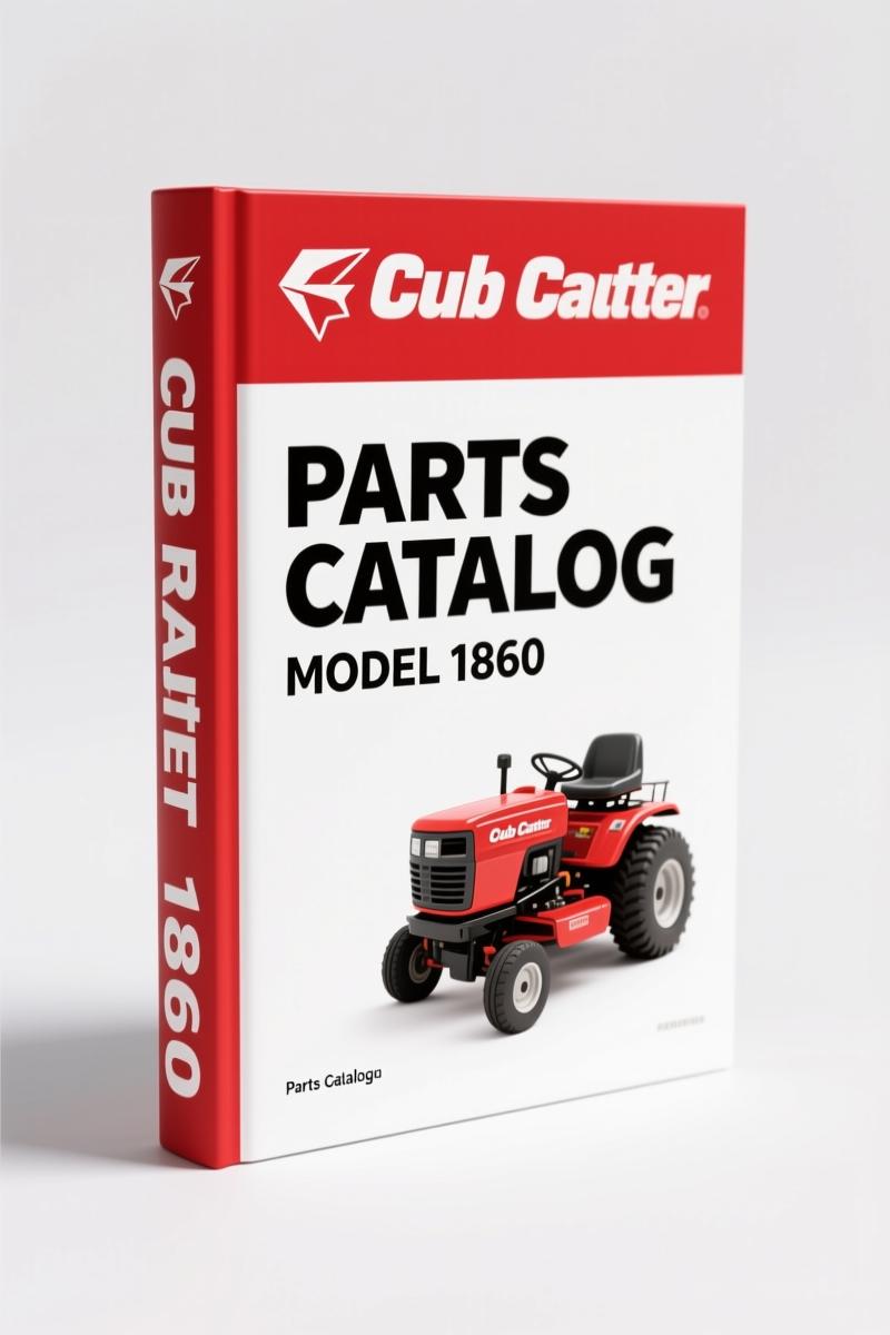 Cub Cadet 1860 Parts Catalog – 95 Pages of OEM Exploded Views & Part Numbers