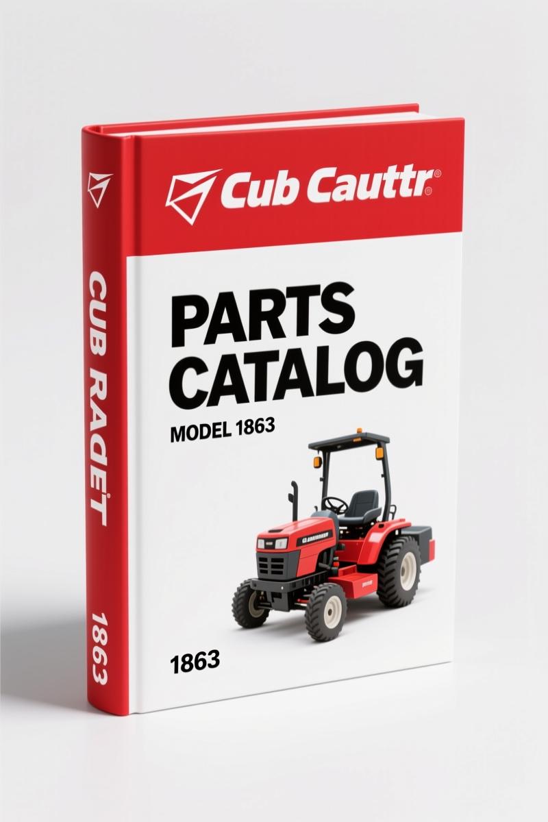 Cub Cadet 1863 Parts Catalog – OEM Exploded Views & Part Numbers