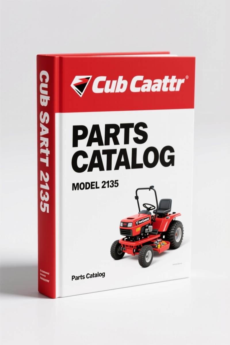 Cub Cadet 2135 Parts Catalog – 75 Page OEM Document