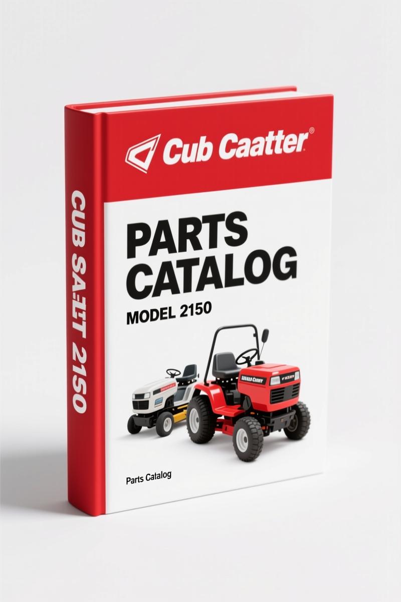 Cub Cadet 2150 Parts Catalog – 83 Pages of OEM Part Numbers & Exploded Views