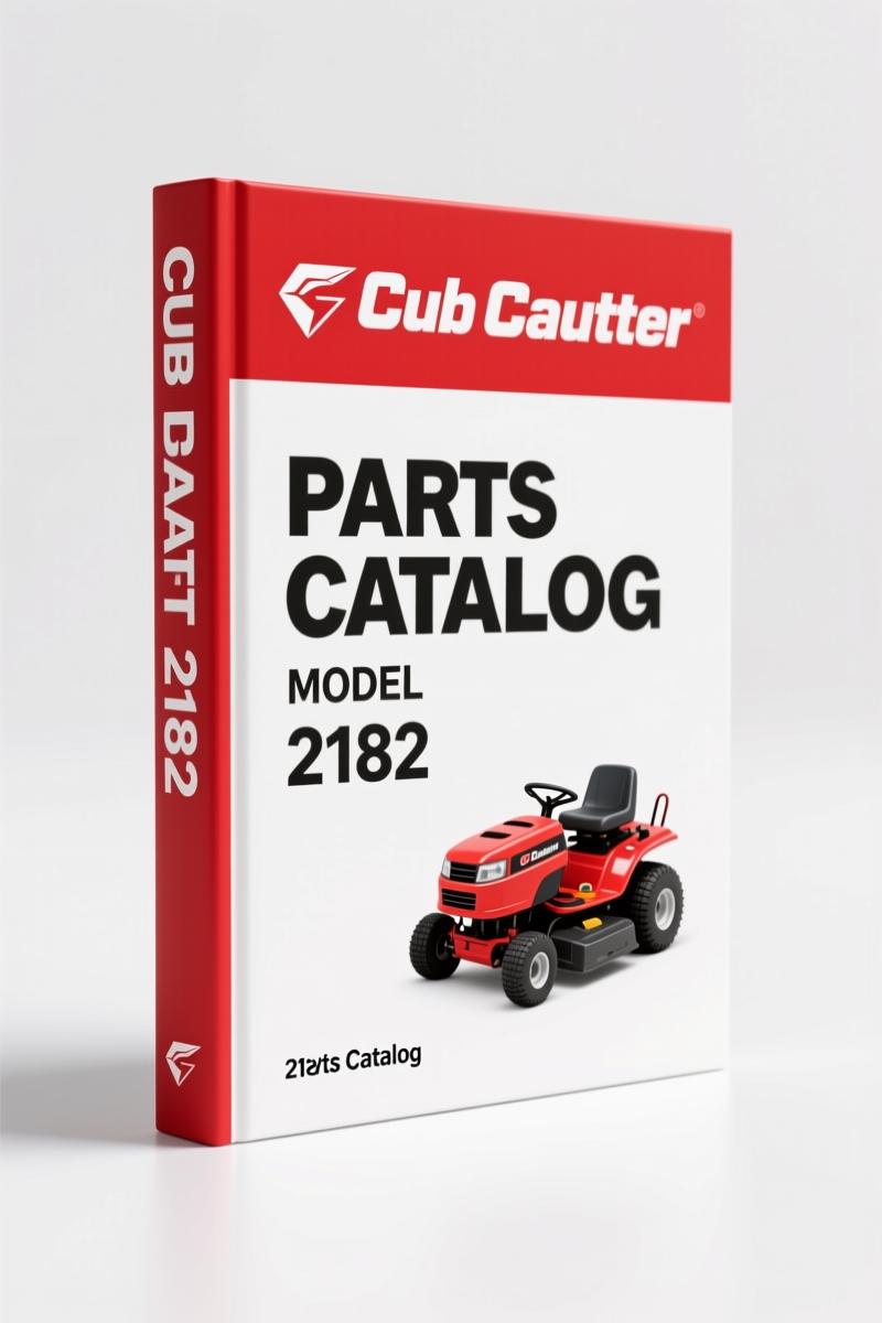 Cub Cadet 2182 Parts Catalog – 118 Pages of OEM Part Numbers & Exploded Views