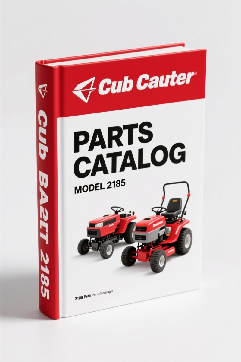 Cub Cadet 2185 Parts Catalog – 66 Pages of OEM Part Explosions