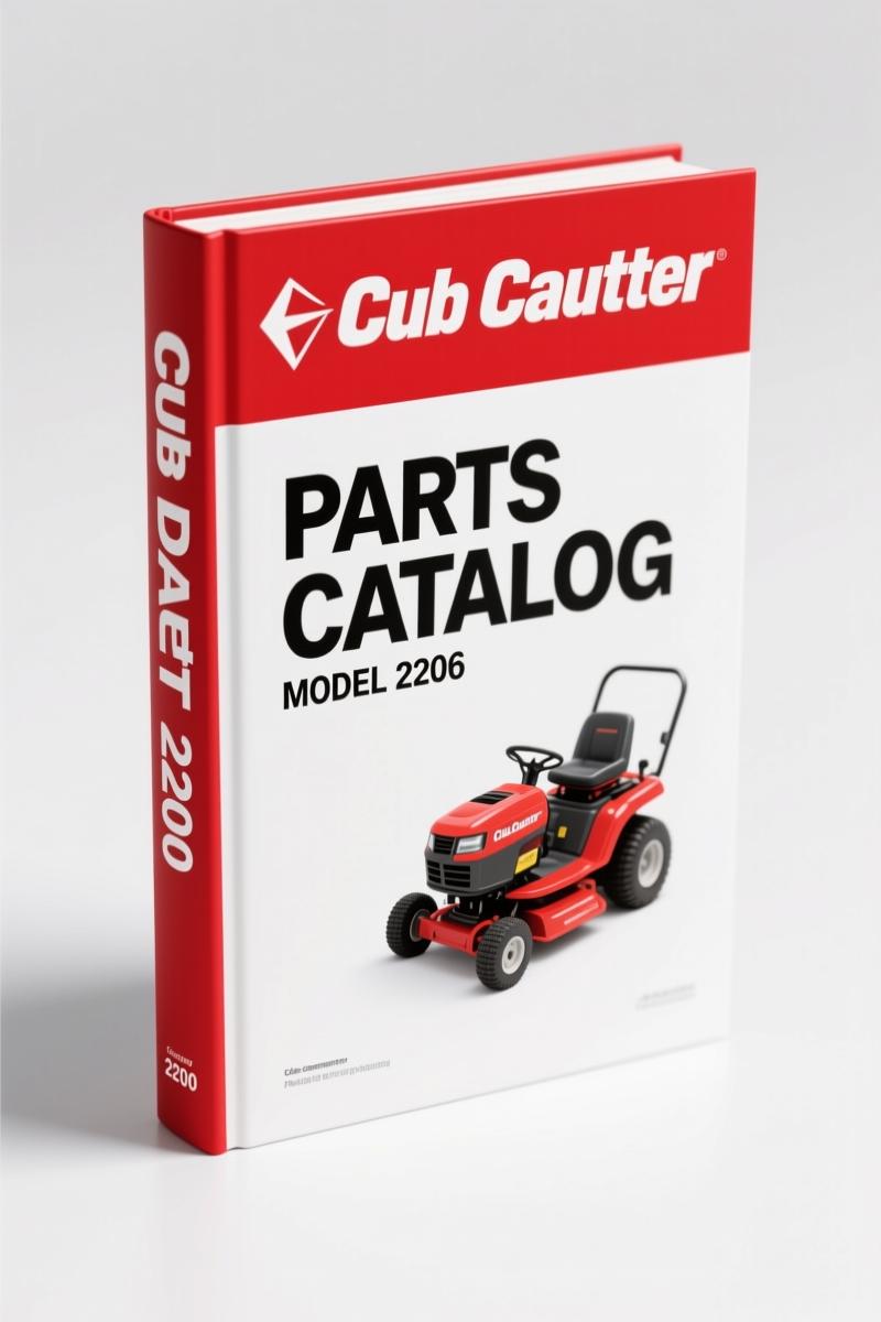 Cub Cadet 2206 Parts Catalog – OEM Parts Documentation (70 Pages)