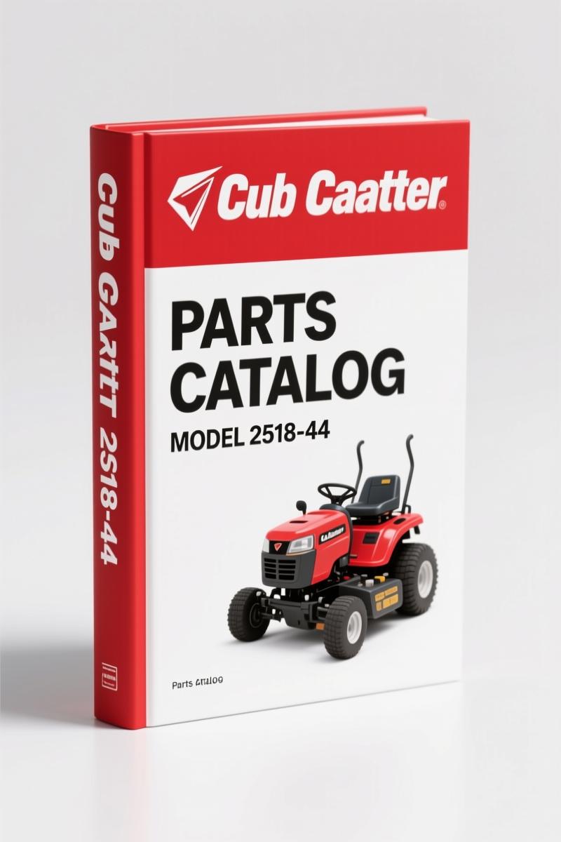 Cub Cadet 2518-44 Parts Catalog – OEM 89-Page Reference