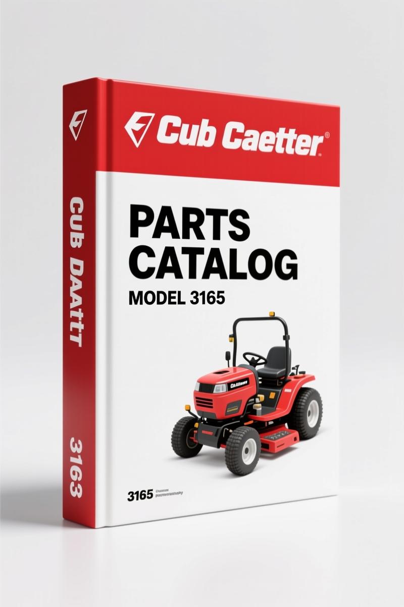 Cub Cadet 3165 Parts Catalog – 58 Pages of OEM Part Numbers