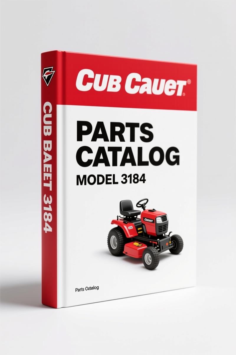 Cub Cadet 3184 Parts Catalog – OEM Exploded Views & Part Numbers