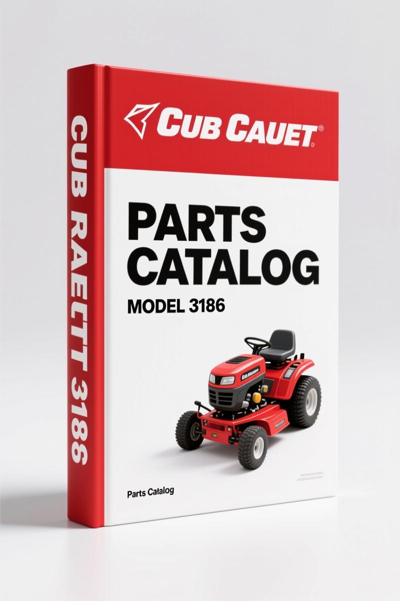 Cub Cadet 3186 Parts Catalog – 62 Pages OEM Exploded Views