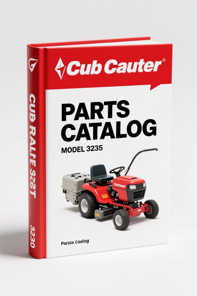 Cub Cadet 3235 Parts Catalog – 82-Page OEM Exploded Views