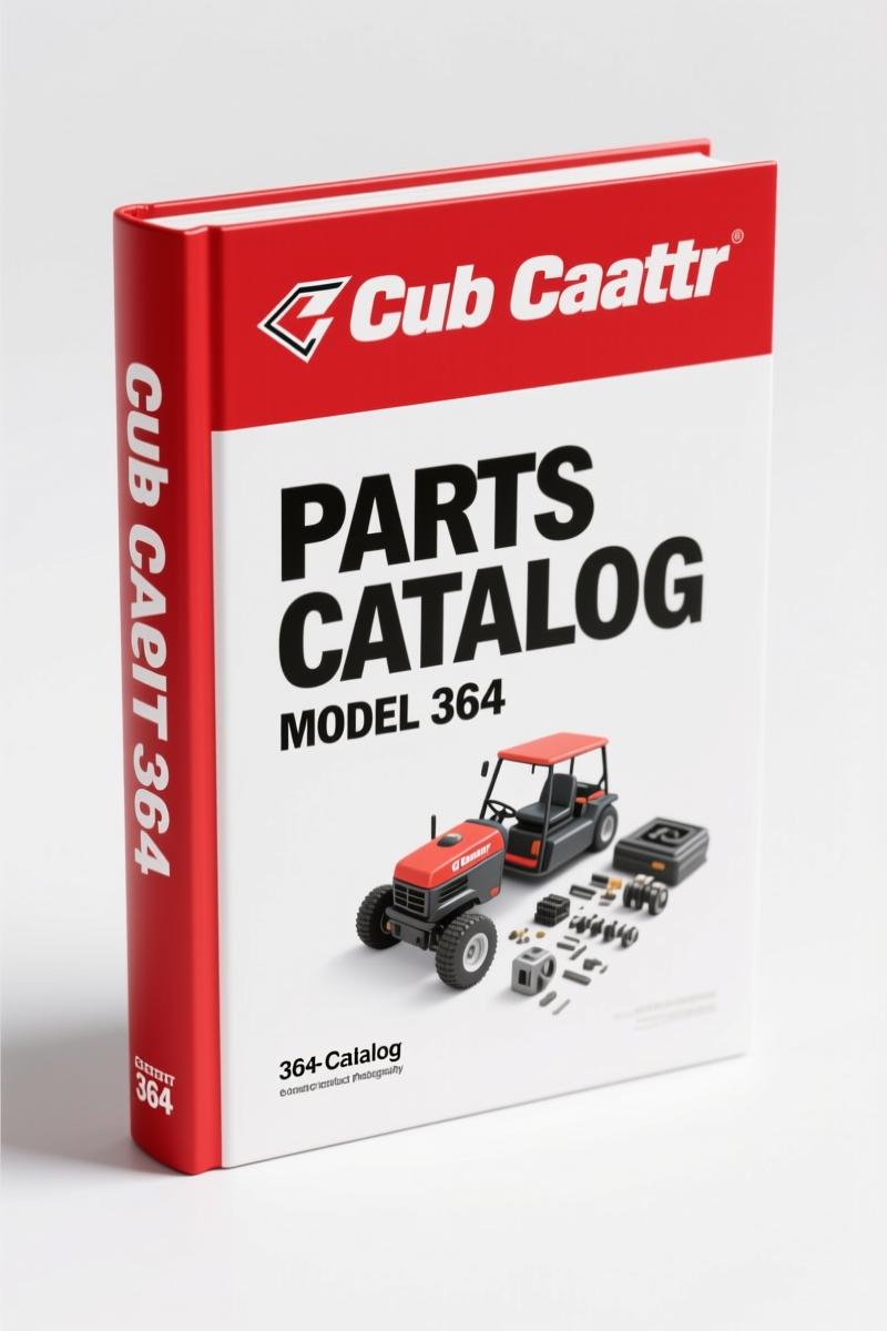 Cub Cadet 364 2001 Parts Catalog – OEM Exploded Views & Part Numbers