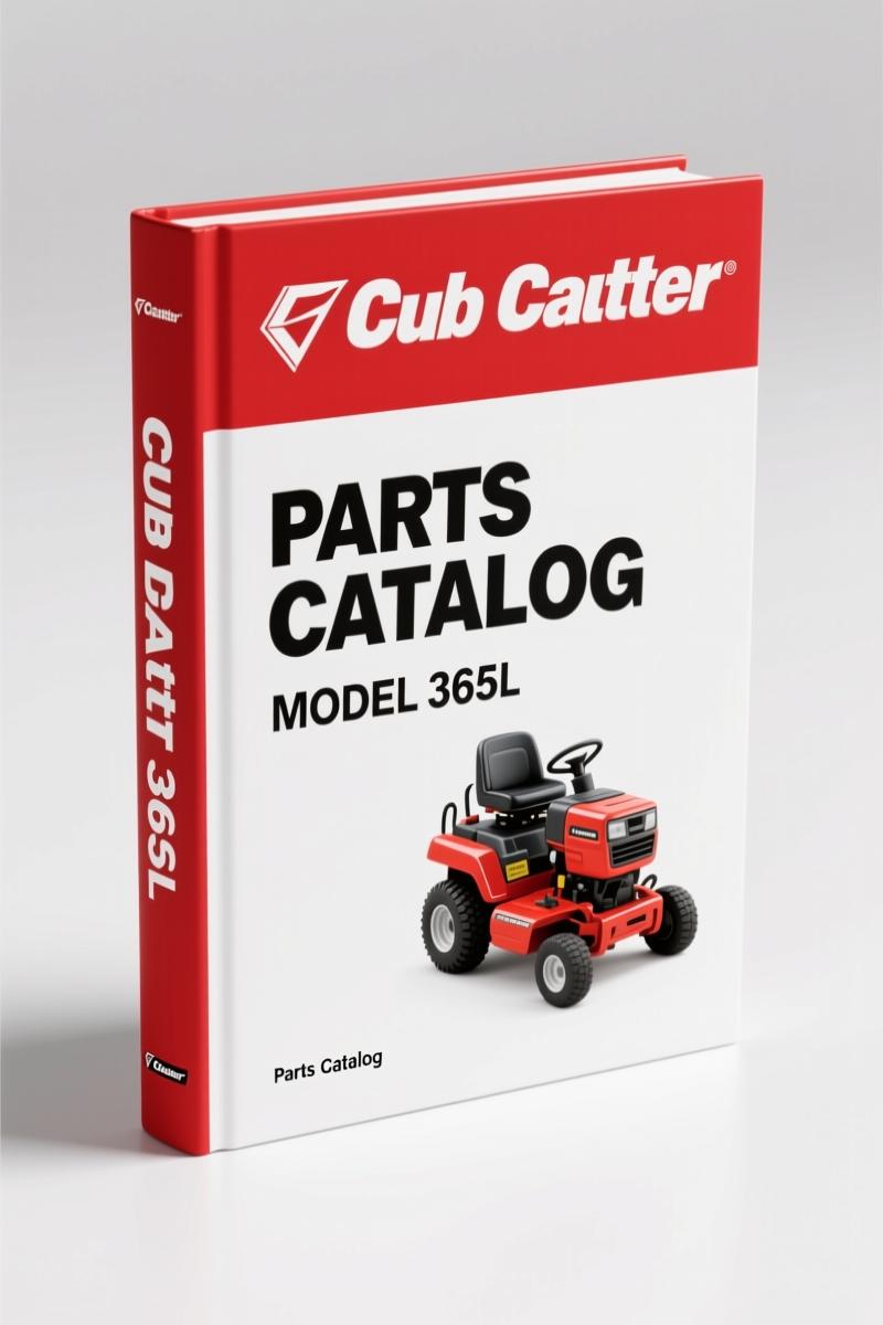 Cub Cadet 365L Parts Catalog – OEM 54-inch Deck Exploded Views