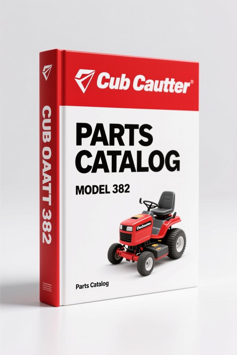 Cub Cadet 382, 383 Parts Catalog – OEM Exploded Views & Part Numbers