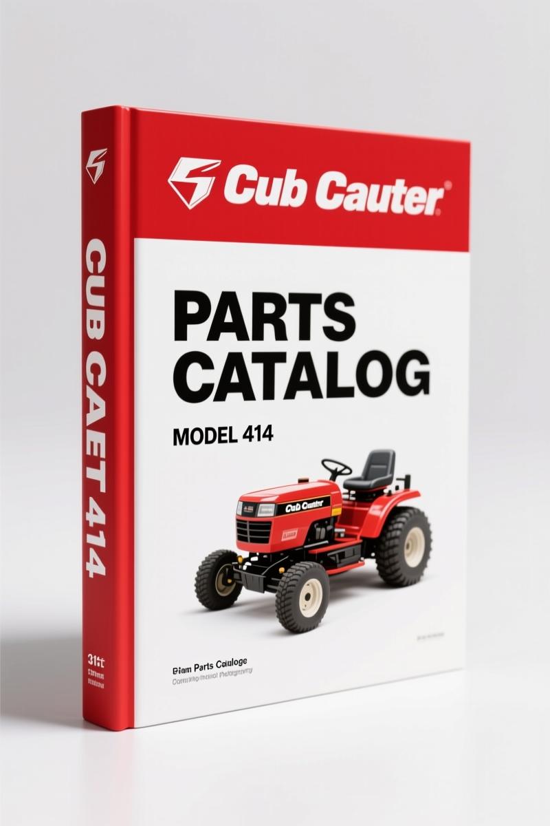 Cub Cadet 414 Parts Catalog – 52-Page OEM Part Number Reference for Utility Vehicle