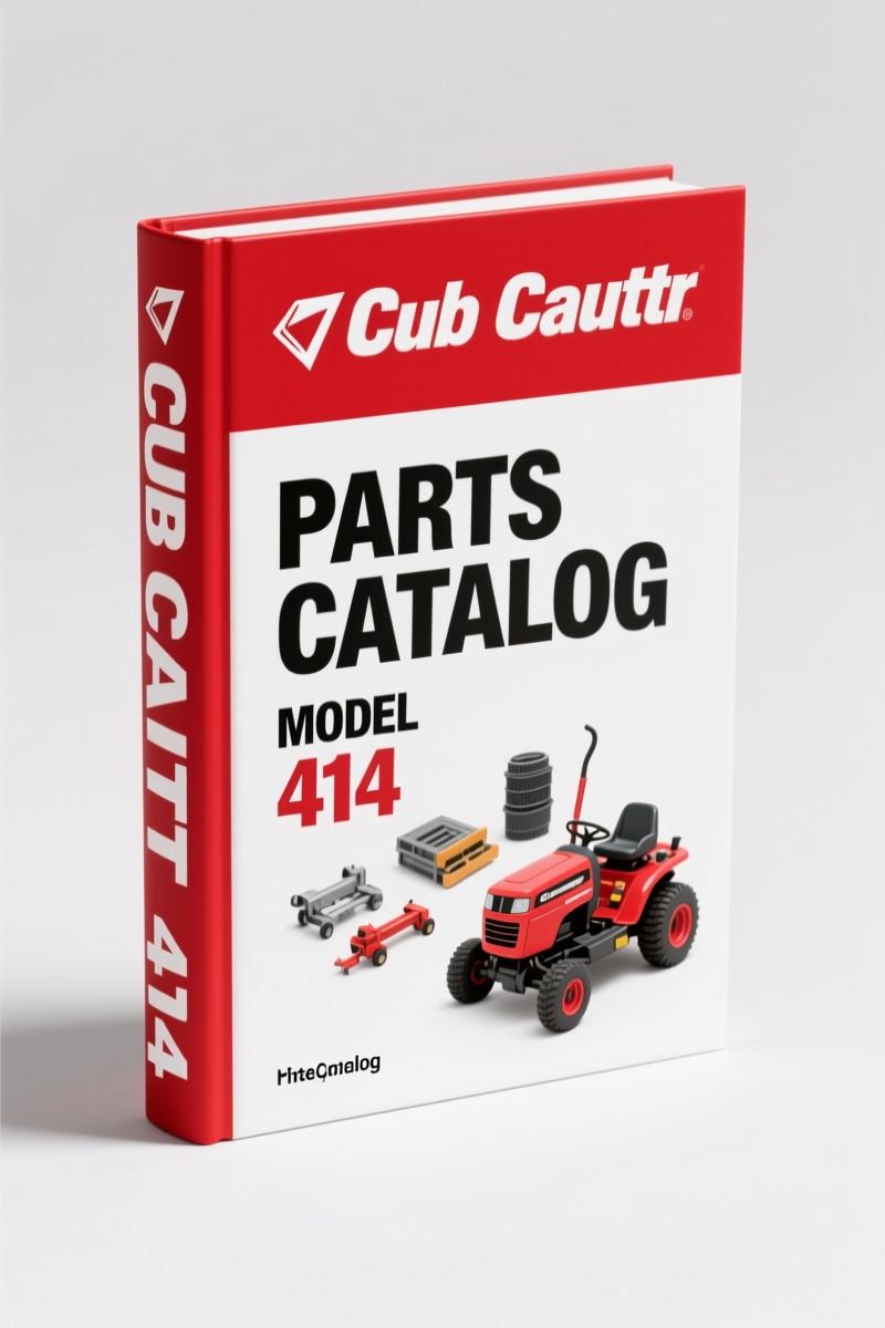 Cub Cadet 414 Parts Catalog – 53 Pages of OEM Part Numbers for Utility Vehicle
