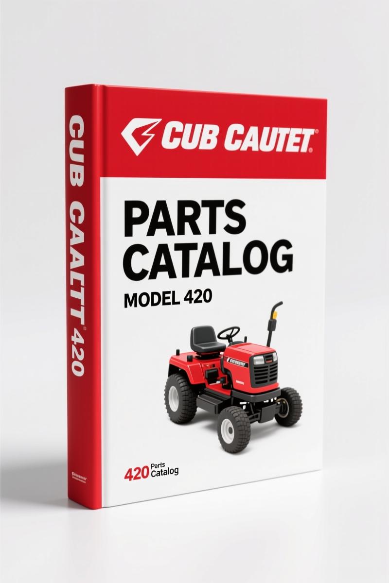 Cub Cadet 420 Parts Catalog – 78 Pages of OEM Part Numbers