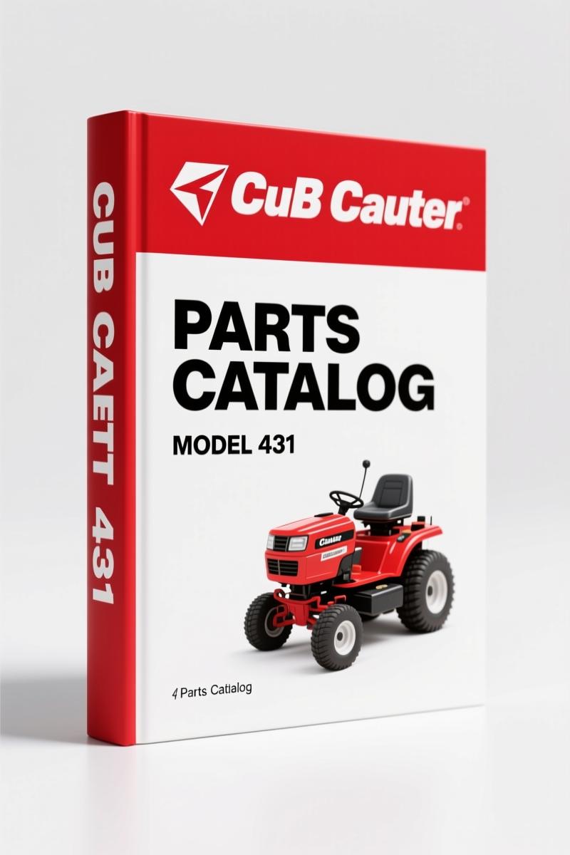 Cub Cadet 431 Parts Catalog – OEM Part Numbers & Exploded Views