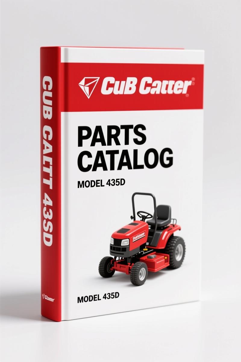Cub Cadet 435D Parts Catalog – OEM Exploded Views & Part Numbers