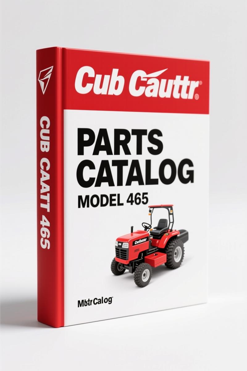 Cub Cadet 465 Parts Catalog – OEM Part Numbers for 465 4x4 Utility Vehicle