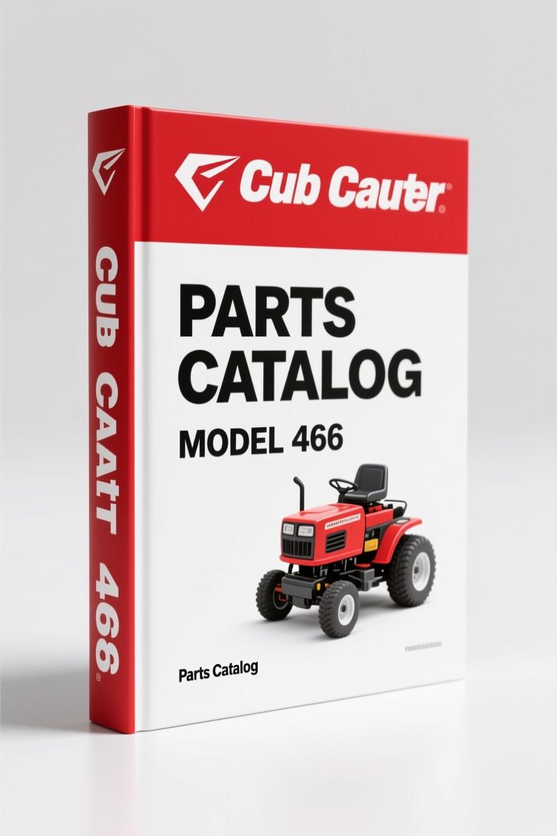 Cub Cadet 466 Parts Catalog – 71 Pages of OEM Part Numbers for 466 Diesel 4X4