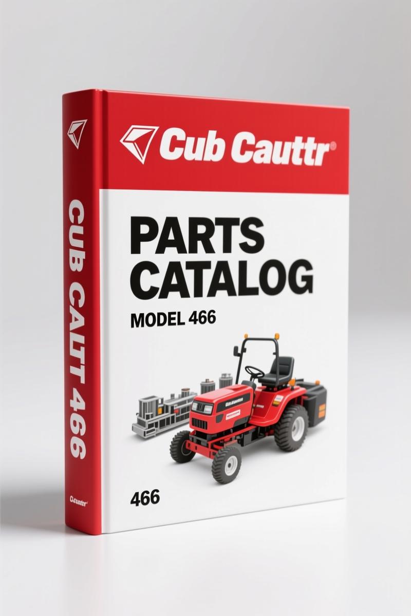 Cub Cadet 466 Parts Catalog – 28 Pages of OEM Axles & Steering Diagrams
