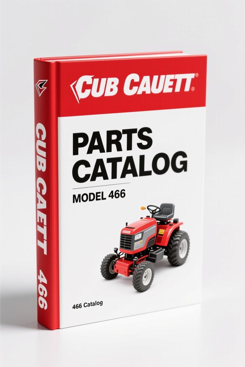 Cub Cadet 466 Parts Catalog – 34 Pages of OEM Part Numbers for Axles & Steering