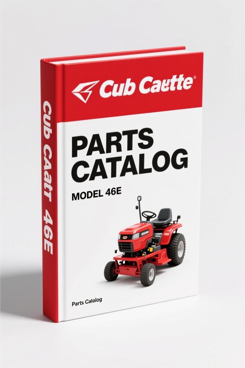 Cub Cadet 46E Parts Catalog – 60 Pages of OEM Part Numbers