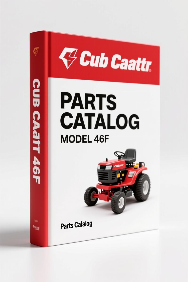 Cub Cadet 46F Parts Catalog – 74 Pages OEM Exploded Views & Part Numbers