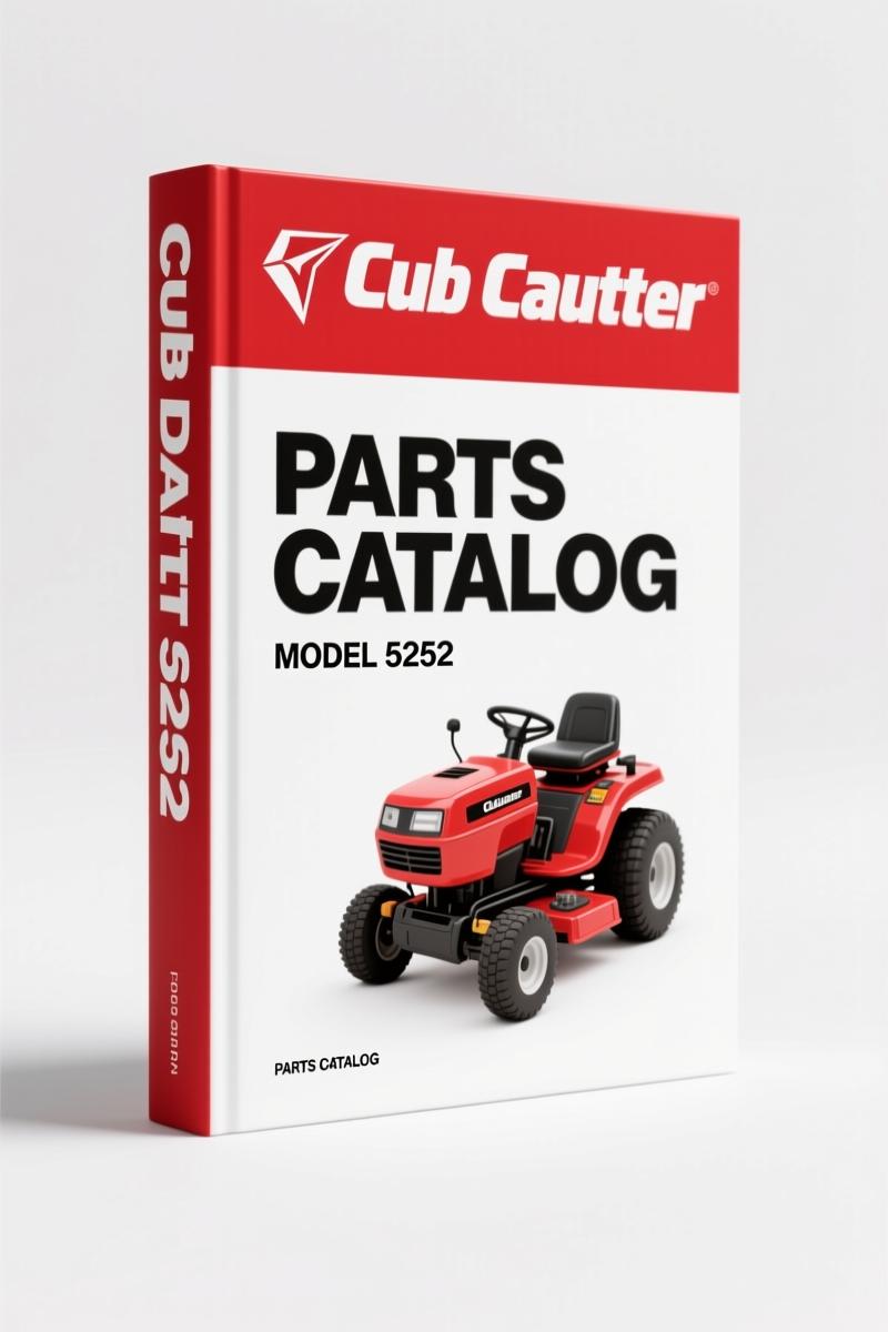 Cub Cadet 5252 Parts Catalog – 70 Pages OEM Exploded Views