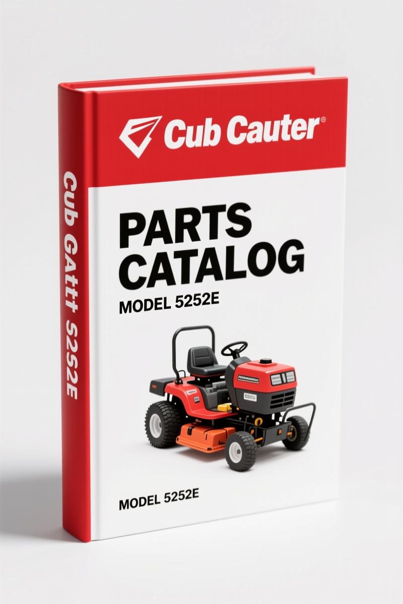 Cub Cadet 5252E Parts Catalog – 71 Pages of OEM Specs