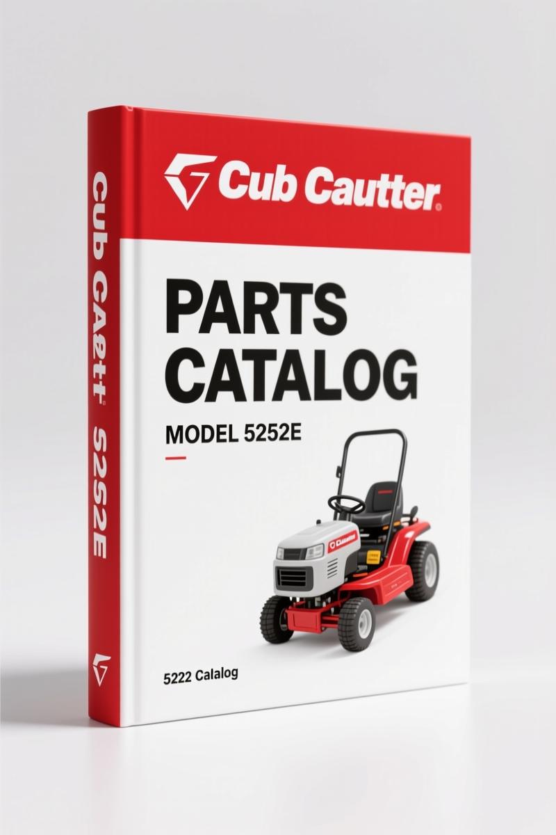 Cub Cadet 5252E Parts Catalog – 73 Pages of OEM Part Numbers